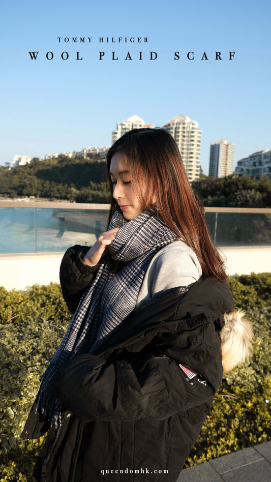 Wool Plaid Scarf