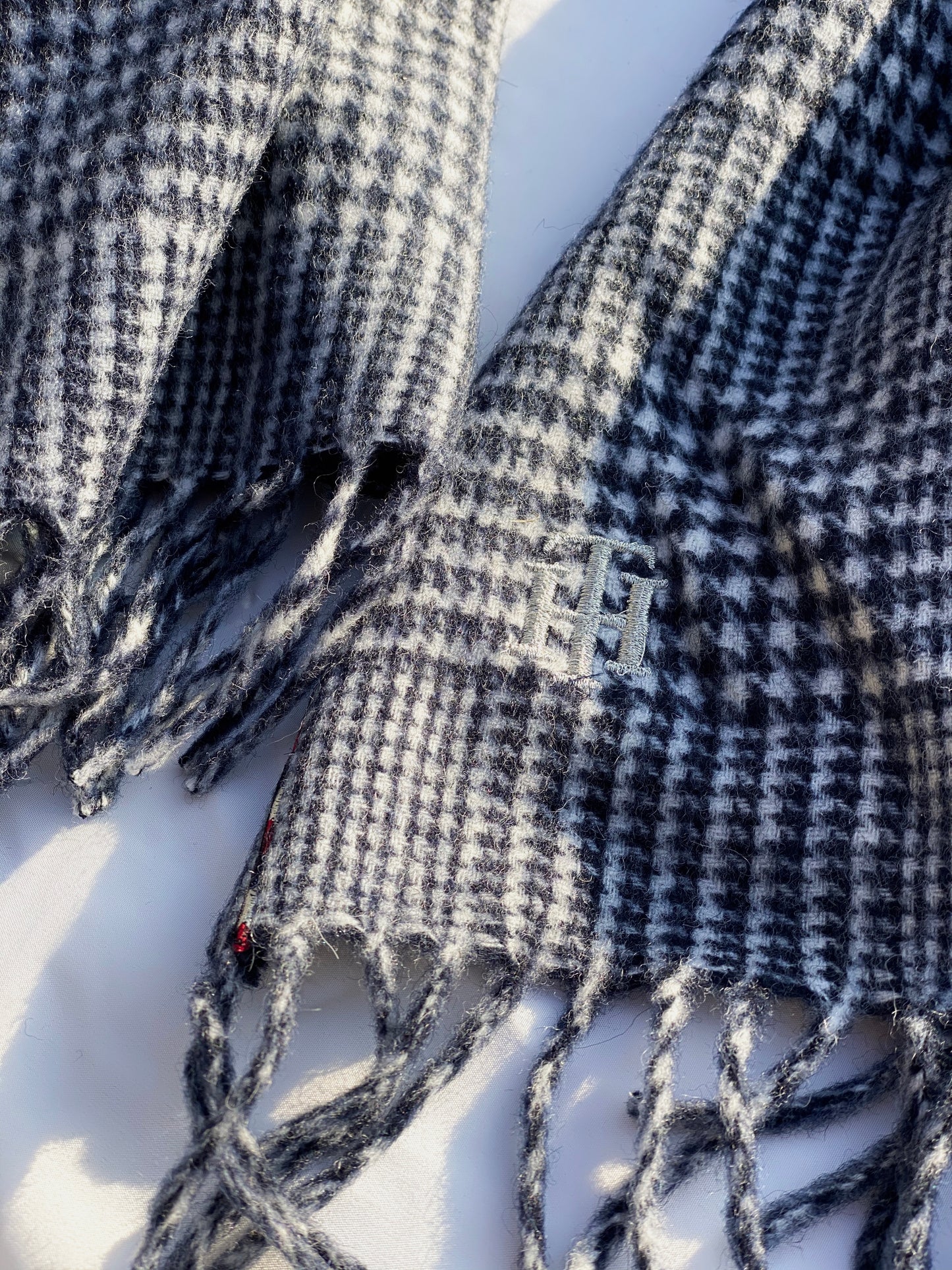 Wool Plaid Scarf