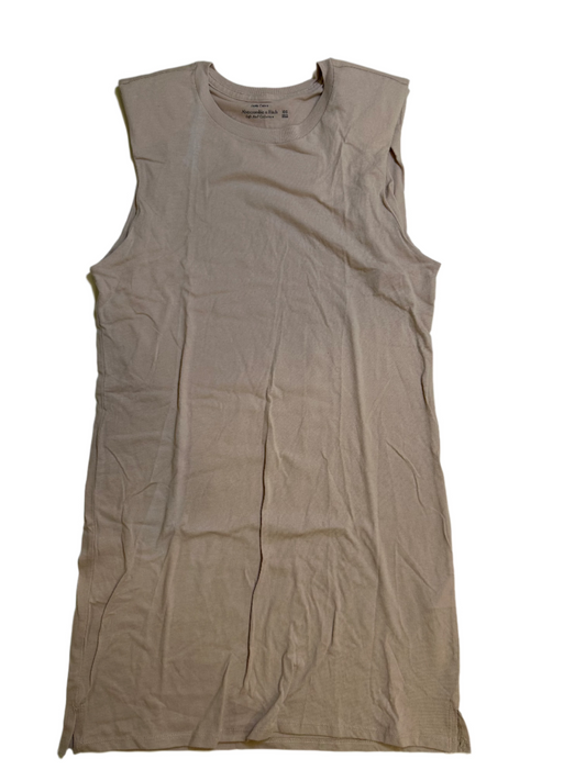 Triangle Shoulder Knit T-Shirt Dress (Defect)