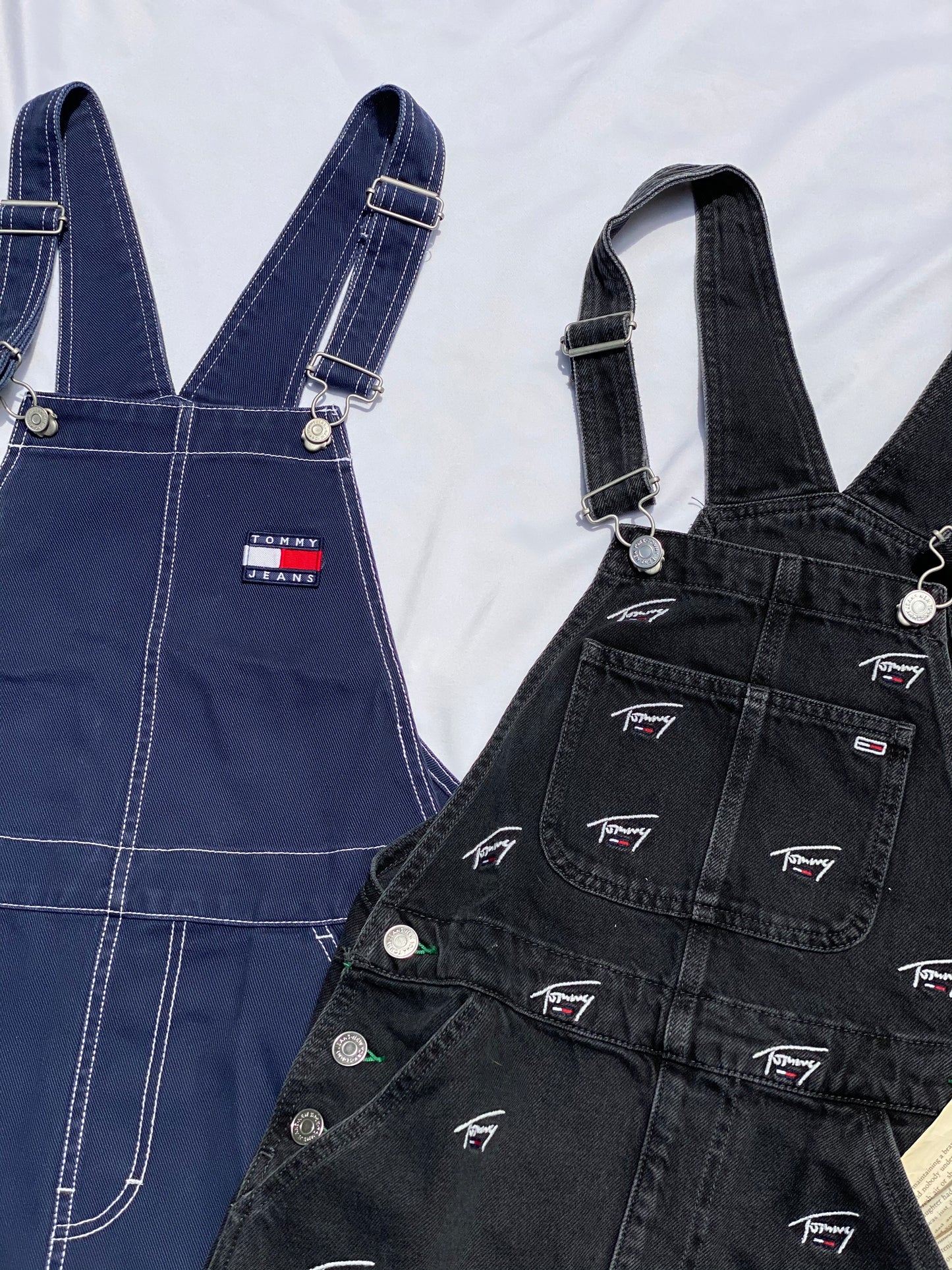 Embroidery Dungaree Dress