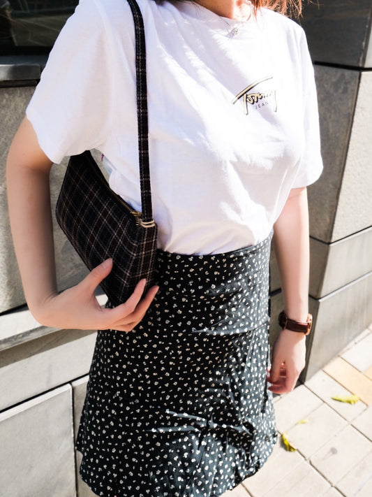 Cropped Signature T-shirt