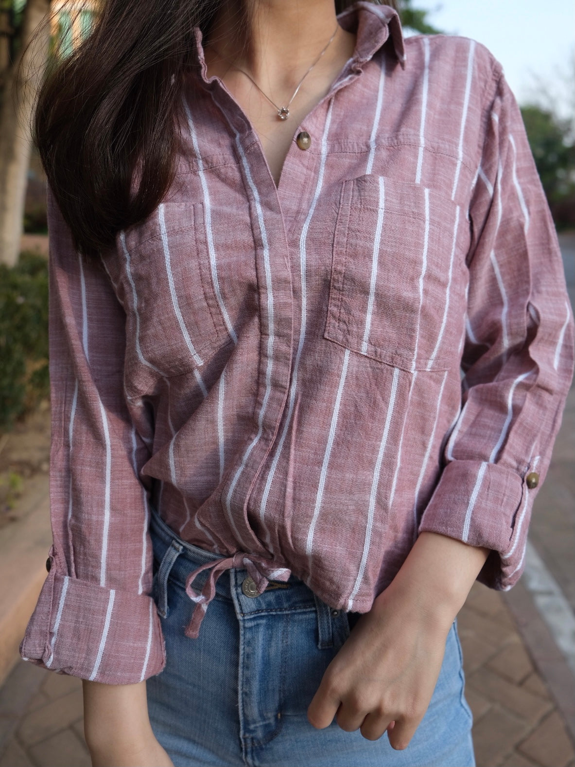 Cinch Hem Shirt