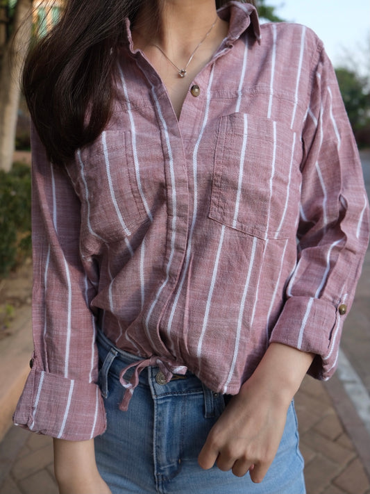 Cinch Hem Shirt