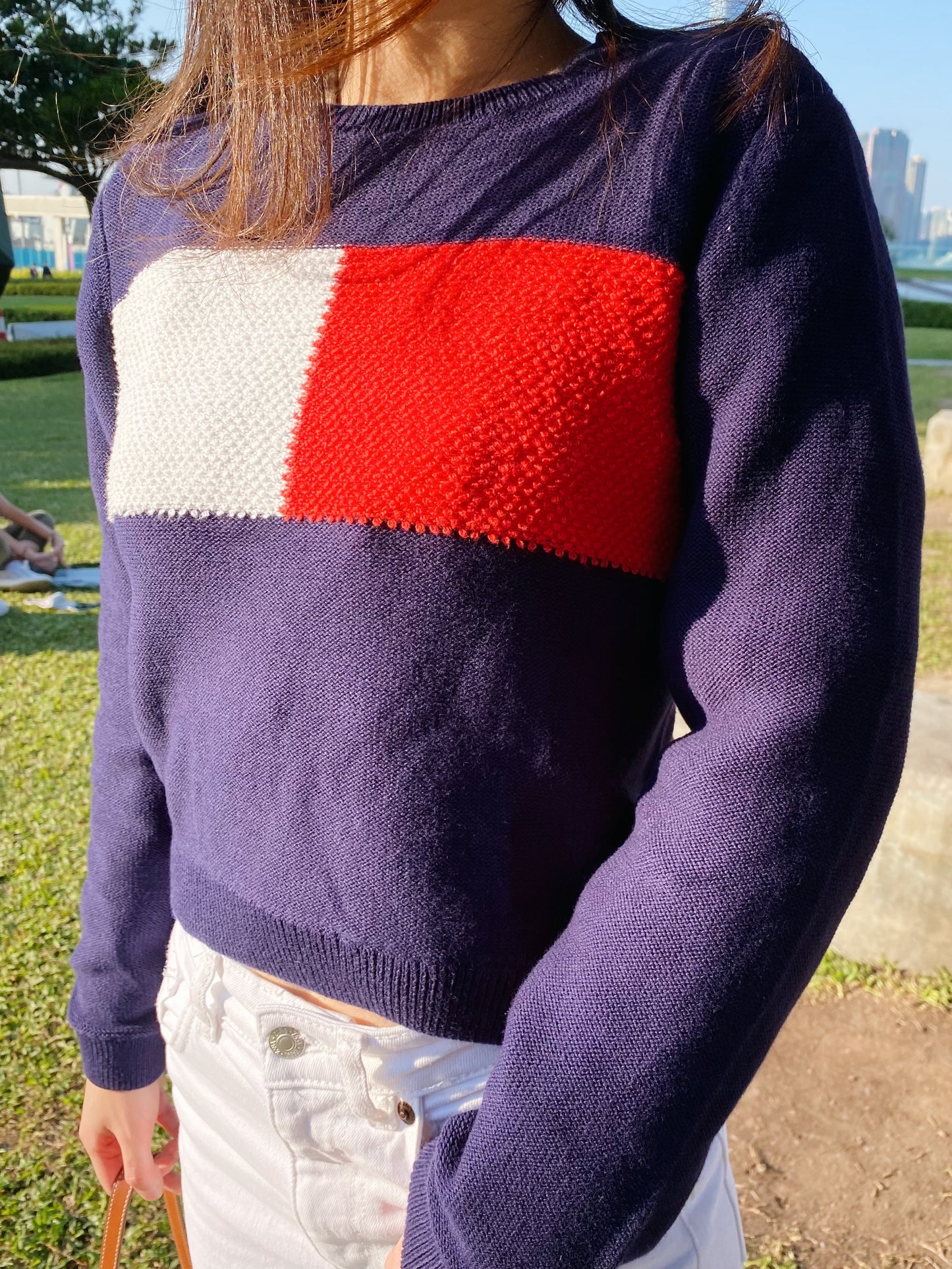 Crewneck Flag Sweater