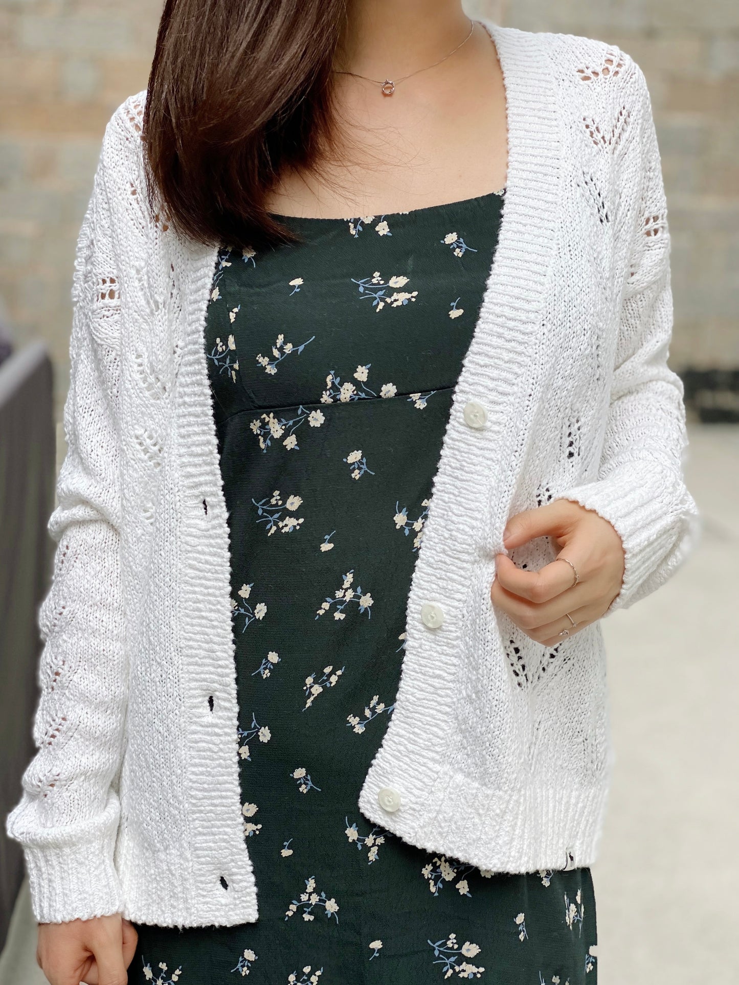 Open Stitch Cardigan