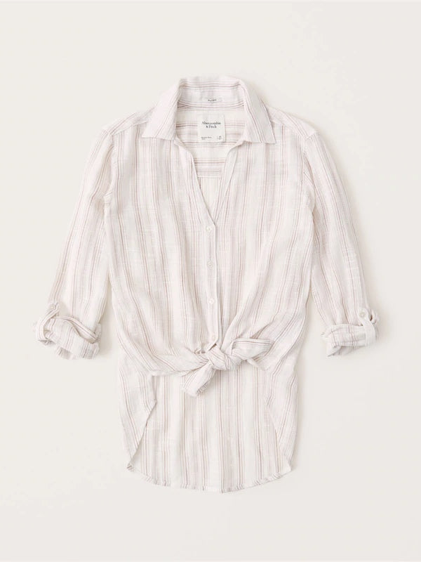 Long Sleeve Stripe Shirt