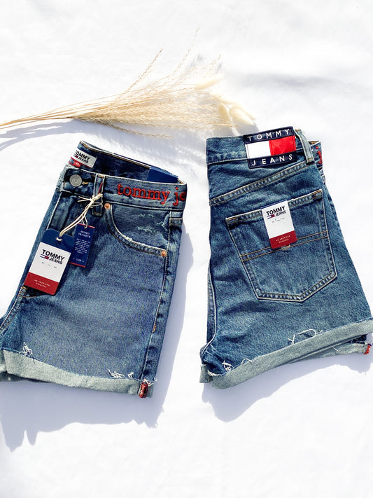 Regular Fit Denim Shorts