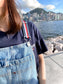 Denim Dungaree Dress