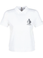 Crest Embroidery Zip Polo