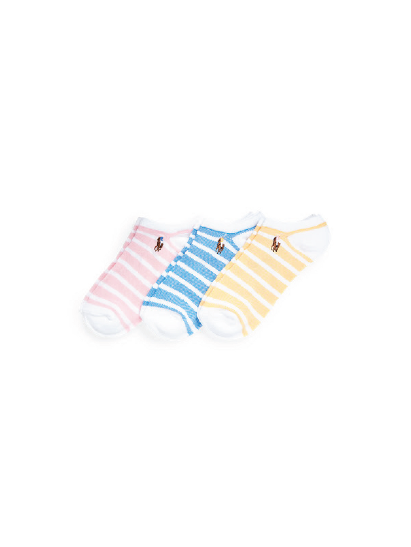 Striped Ankle Socks 3-Pack