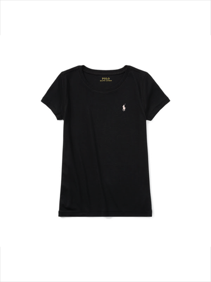 Girls Cotton Logo T-shirt