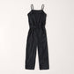 Ruffle Pintuck Jumpsuit