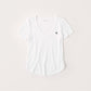 Logo V-neck Tee